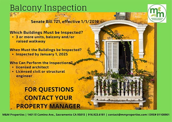 California State Balcony Inspection Law